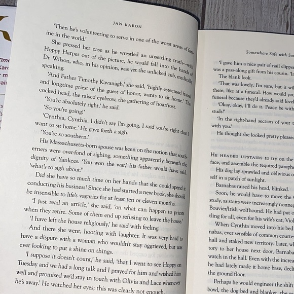 Somewhere safe with somebody good Jan Karon book - Picture 5 of 8